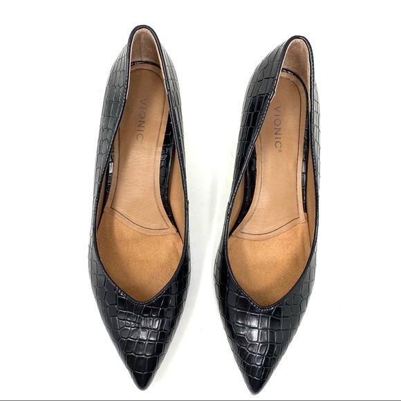 VIONIC Women's Vionic, Josie Pump black croc - Picture 6 of 8